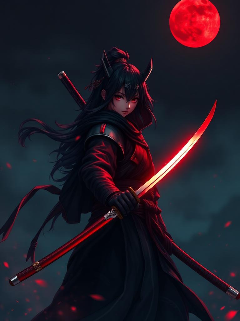 Crimson Moon Warrior